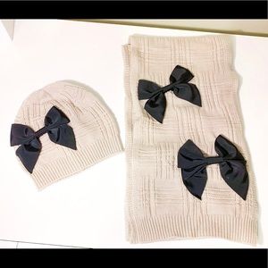 kate spade beanie & scarf